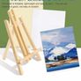 Professional Acrylic Paint Set,47PCS with Brush,Acrylic Paint,Easel,Blank Canvas,Palette,Paint Knife,Brush Cup and Art Sponge Image 4
