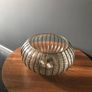 BNIB - Abigail Ahern Metal and Glass Vase / Bowl Image 2