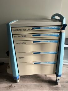 Avalo 6 Drawer Standard Height Emergency Crash Cart