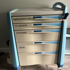 Avalo 6 Drawer Standard Height Emergency Crash Cart