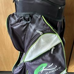 Powakaddy Golf Cart Bag including rain cover