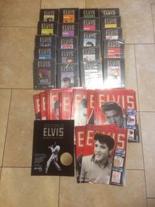 elvis dvds and magazines free postage