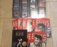 elvis dvds and magazines free postage