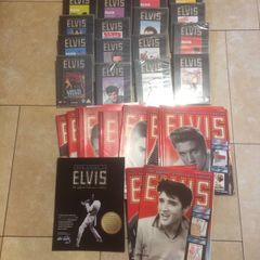 elvis dvds and magazines free postage