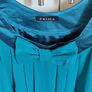 Stunning Prima cobalt deep turquoise blouse size UK14 EU42 Postage included Image 2