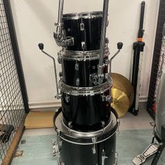 Pearl Target 4-Piece Drum Kit with Stool and Kick Pedal