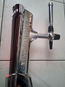 Large Smithwicks beer tap tower