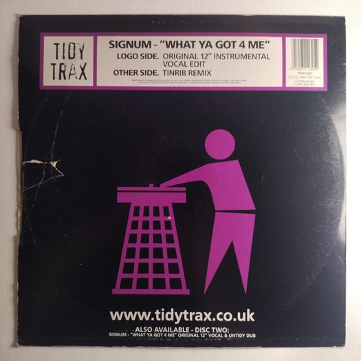 Signum - What Ya Got 4 Me! - Tidy Trax - Huge Trance Belter!! Quality Late 90s Oldschool Classic!