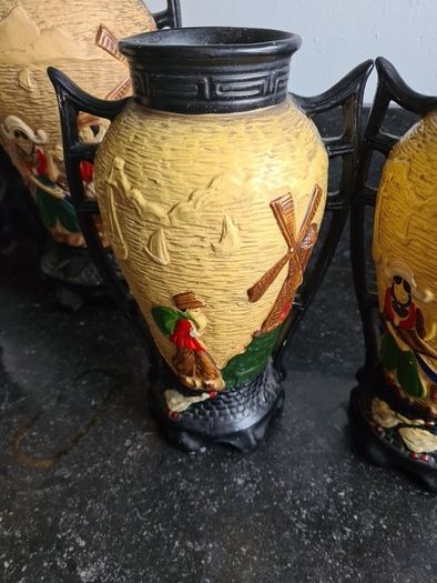 Embossa ware vintage chalk ware
