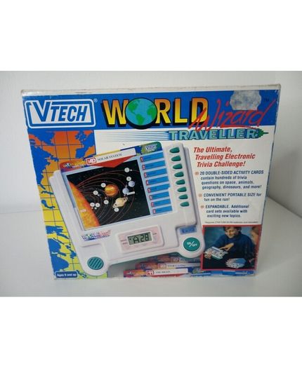 Vtech World Wizard Traveller - New Box - Vintage Very Rare