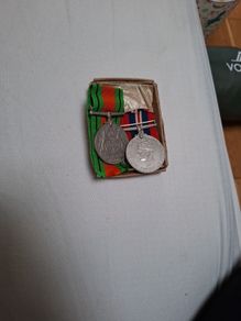 ww2 medal pair