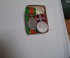 ww2 medal pair