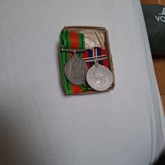 ww2 medal pair