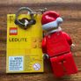 LEGO Keychain w. Flashlight Santa brand new Image 2
