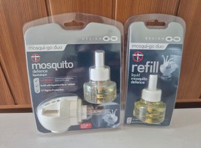 Mosquito defence liquid plug in and refill