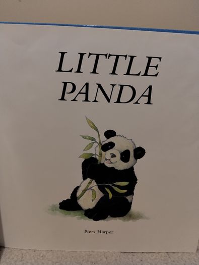 Little Panda, A Soft To Touch large Hardback Book