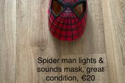 Spider man lights &amp; sounds mask