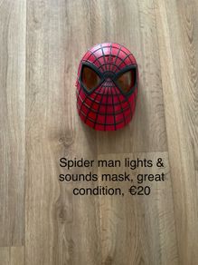 Spider man lights & sounds mask