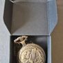 Quartz Vintage Style Pocket Watch, eagle design. Image 4