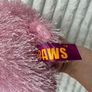 Plush Pig Paws with flowers pink Paws Dirty Please look at the pictures Image 7