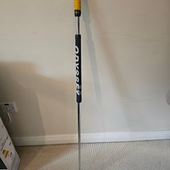 Odyssey broomstick putter.