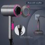 FREE EXPRESS SHIPPING Professional Hair Dryer 2000W Powerful AC Motor Quick Drying Ionic Hairdryer with 2 Speed 3 Heat Setting, Cool Shot Button with 1 Diffuser & 2 Concentrator Image 4
