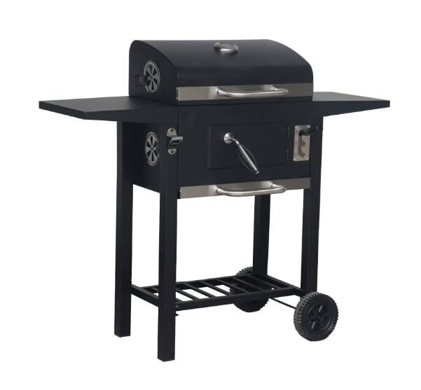 Alvaro Large Charcoal Garden Grill with Lid