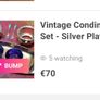 Vintage Condiment Set - Silver Plated Image 9