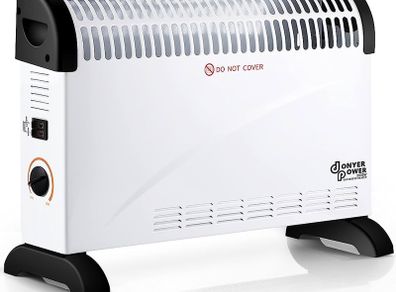 Convector Radiator Heater 2000W Room Heating with Adjustable Thermostat