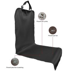 Car Seat Mat Pet Carrying Rear Seat Cover Waterproof Anti-Dirty Anti-Scratch Protector Mat Cat Dog Safety Travel