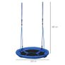 NEW SALE |  Round Tree Swing 100cm - Blue Image 6