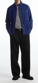 COS Men's Blue Denim Shirt