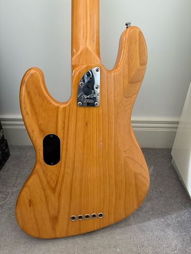Fender Marcus Miller Jazz Bass V  USA Corona 2005 Natural Ash 5 String