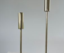 Wedding gold candlestick holders (x15)