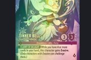Lorcana tinkerbell champ foil promo