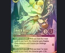 Lorcana tinkerbell champ foil promo
