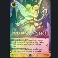Lorcana tinkerbell champ foil promo