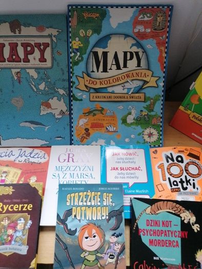 books and comics - polish language