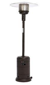 In/outdoor Radiant Heater, Patio heater, Sable brown