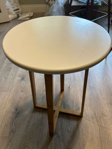 Wooden side table