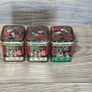 oriental asian vintage X3 empty tea tin set container collectables Image 3