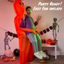 Carry Me Alien Inflatable Adult Costume, Funny Scary Blow Up Fancy Dress Suit for Halloween Party (FREE SHIPPING) Image 4