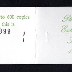 1983 Ireland Sligo Philatelic Society Exhibition Booklet with 3 X 15p Architectural Definitive Stamps Series Mint Never Hinged (MNH) no 399