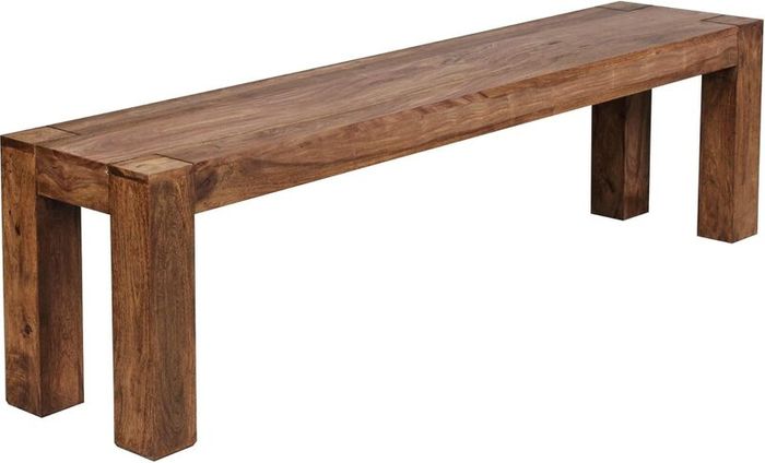 Dining Room Bench Solid Wood Sheesham Wood 160CM