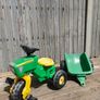 Tricycle Tractor with Trailer Image 2
