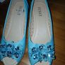 Ladies Shoes  Size 41.(7)Torquoise colour. New. Image 7