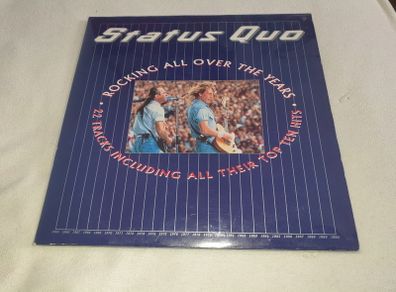 Double Vinyl LP Status Quo Rockin All Over The World