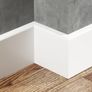 Pvc Skirting Board Black 80x15mm L= 2.20m Matt Laminated - New Image 4