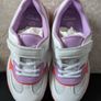 Clarins leather lilac girls trainers Image 4
