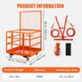Forklift Safety Cage Work Platform 109 x 114.3 cm 635 kg w/ Wheels for Aerial Image 3